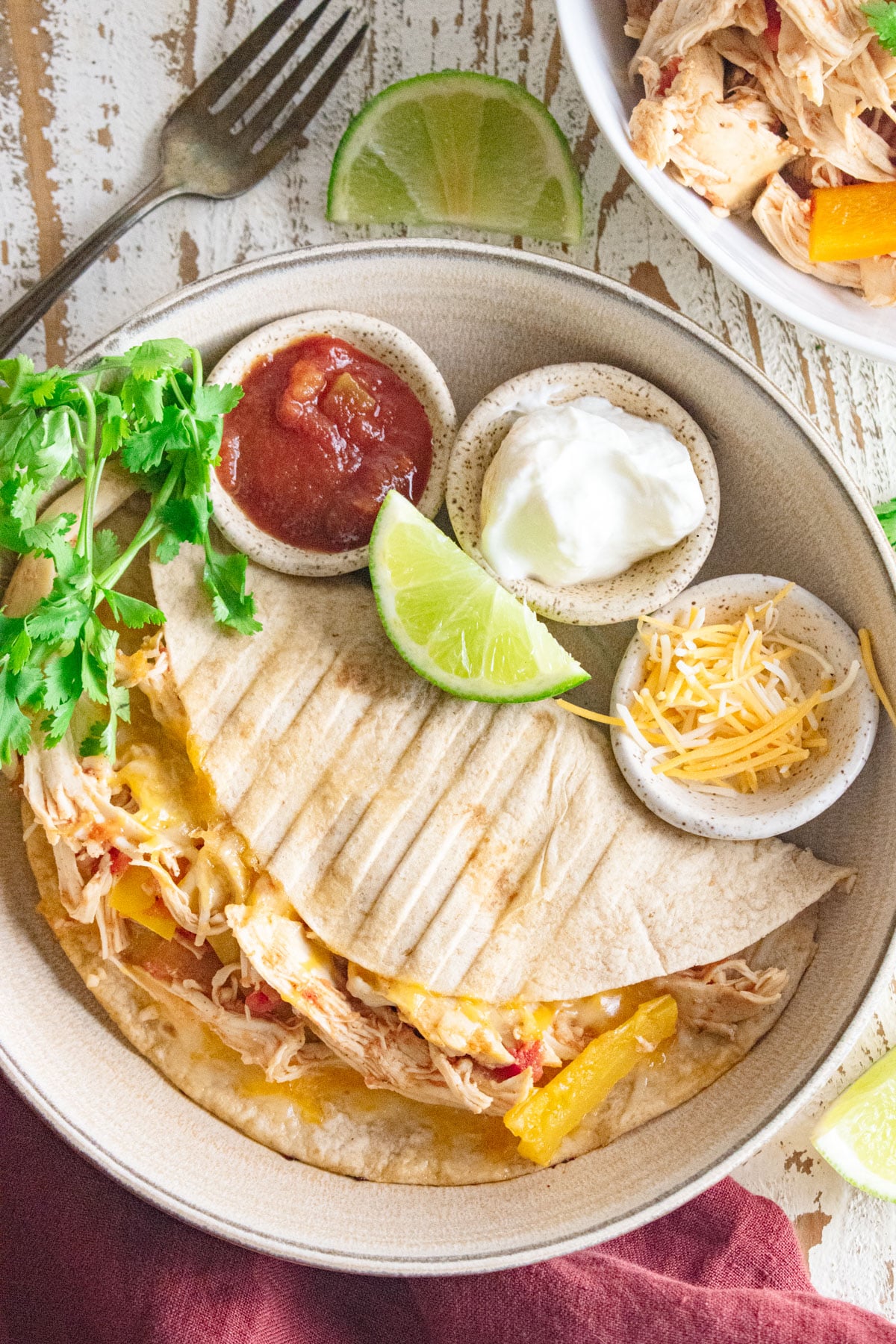 Slow Cooker Chicken Fajitas - Jillian's Healthful Eats