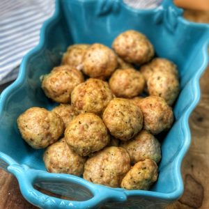 italian chicken meatballs