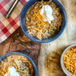 healthy white bean chicken chili
